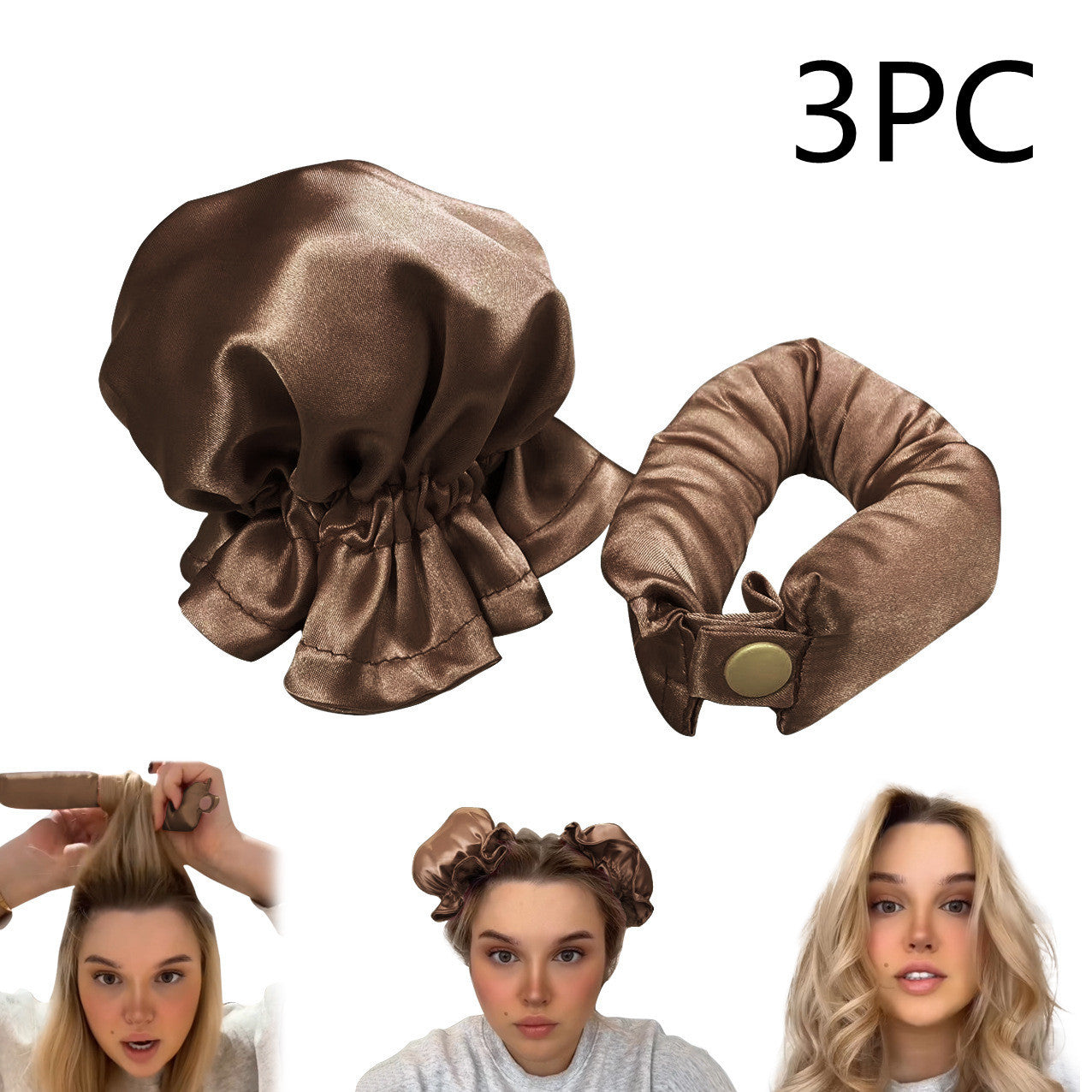 New Heatless Curl Stick With Cloth Cover Cute Ball Head Hair Curler Headband Hair Rollers Wave Form Curling Rod Hair Style Tools Gadgets New Heatless Curl Stick With Cloth Cover Cute Ball Head Hair Curler Headband Hair Rollers Wave Form Curling Rod Hair Style Tools Gadgets